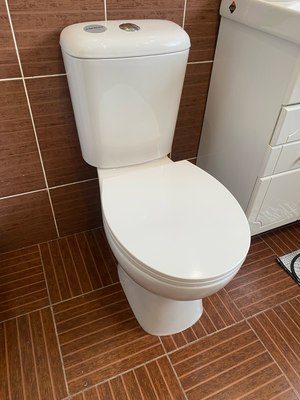 Установка напольного унитаза