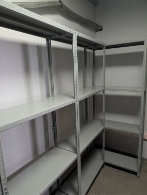 Сборка металлического стеллажа