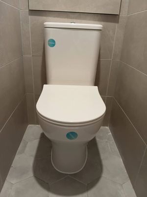 Установка напольного унитаза