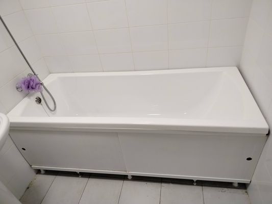 Установка акриловой/стальной ванны