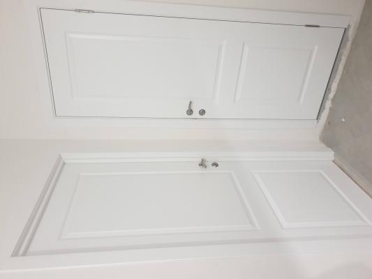 Врезка завертки/дверной ручки/магнитной ответки/цилиндра для замка