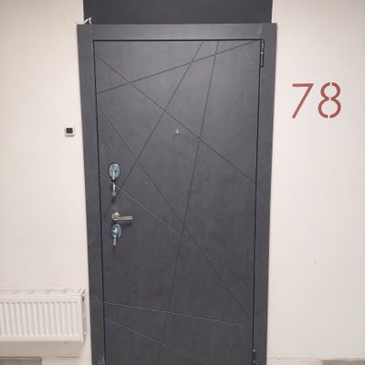 Установка входной двери весом до 95 кг