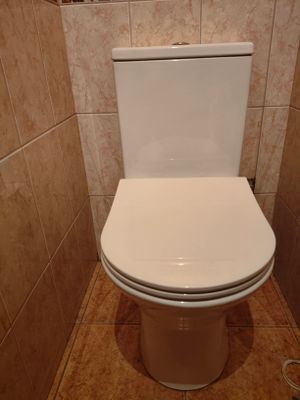 Установка напольного унитаза