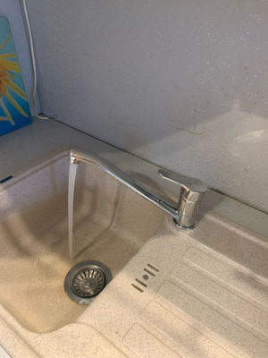 Установка смесителя (на готовые коммуникации)