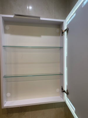 Установка комплекта: Тумба + Раковина + смеситель + зеркало