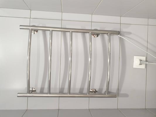 Монтаж электрического полотенцесушителя