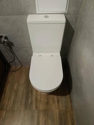 Установка напольного унитаза