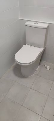 Установка напольного унитаза