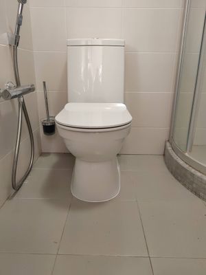 Установка напольного унитаза