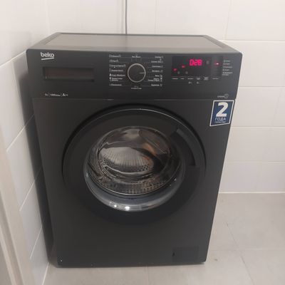 Установка отдельностоящей стиральной машины с подключением