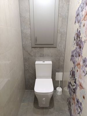 Установка напольного унитаза