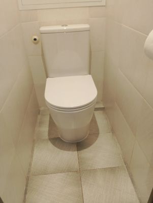 Установка напольного унитаза