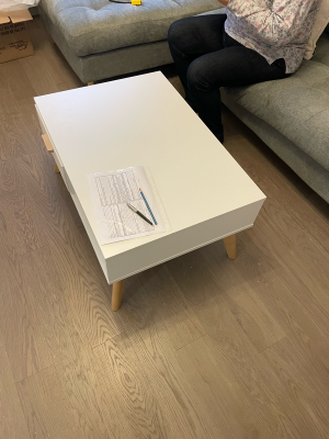 Сборка журнального стола