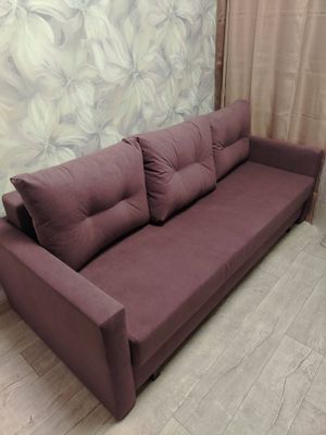 Сборка прямого дивана