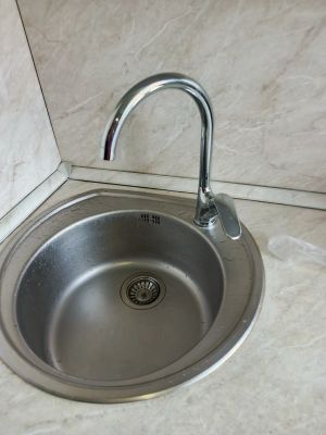 Установка смесителя (на готовые коммуникации)