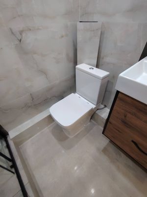 Установка напольного унитаза