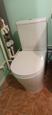 Установка напольного унитаза