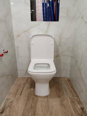 Установка напольного унитаза