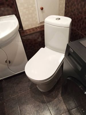 Установка напольного унитаза