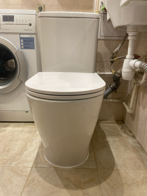 Установка напольного унитаза