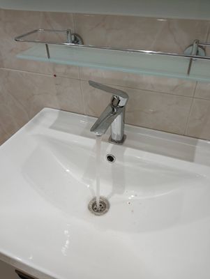 Установка смесителя (на готовые коммуникации)