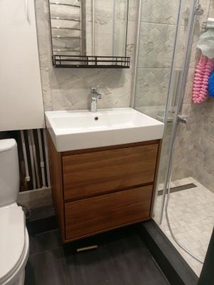 Установка смесителя (на готовые коммуникации)