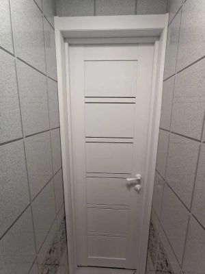 Оформление проёма добором и наличниками