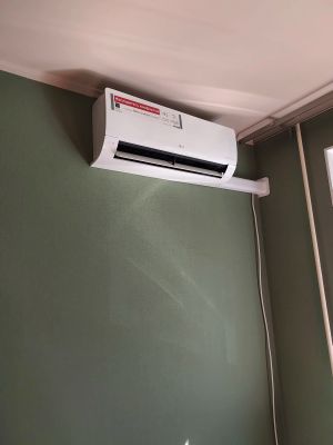Установка сплит системы 7-9 kBTU (одноэтапный монтаж)