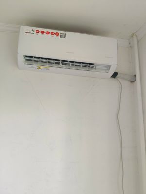 Установка сплит системы 7-9 kBTU (одноэтапный монтаж)