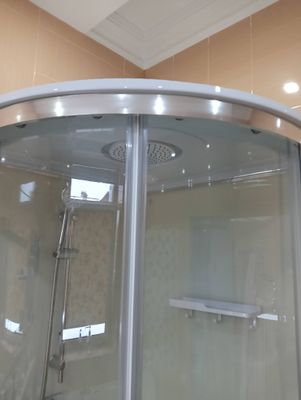 Установка душевой кабины шириной до 90 см