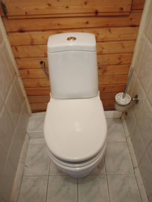 Установка напольного унитаза