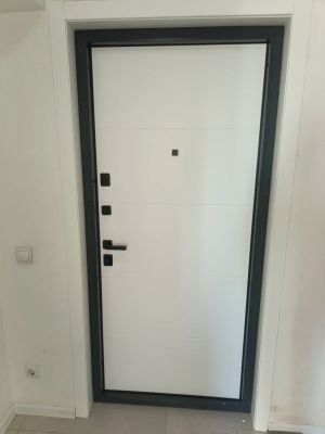 Демонтаж металлической двери с сохранением дверного  блока