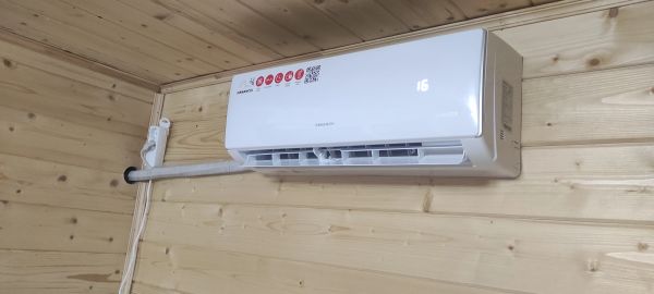 Установка сплит системы 7-9 kBTU (одноэтапный монтаж)