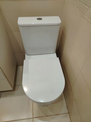 Установка напольного унитаза