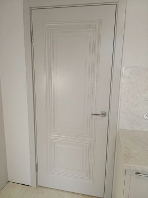 Оформление проёма добором и наличниками