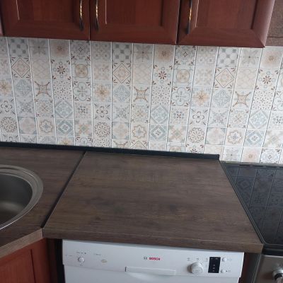 Установка столешницы ДСП