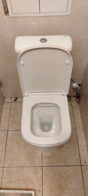 Установка напольного унитаза