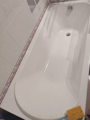 Установка акриловой/стальной ванны