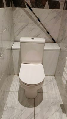 Установка напольного унитаза