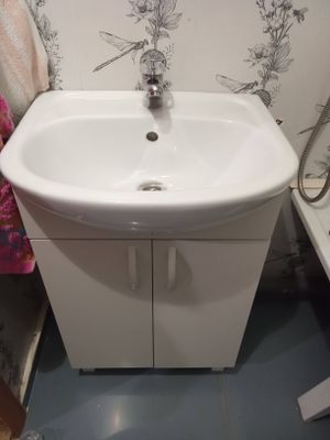 Установка смесителя (на готовые коммуникации)