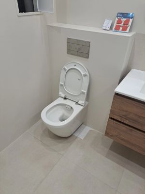 Установка подвесного унитаза (на готовую инсталляцию)