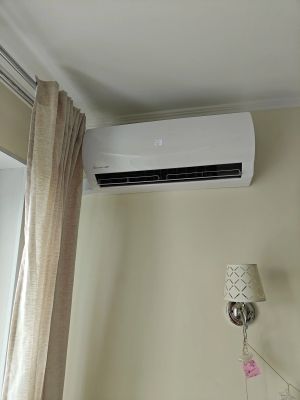 Установка сплит системы 7-9 kBTU (одноэтапный монтаж)