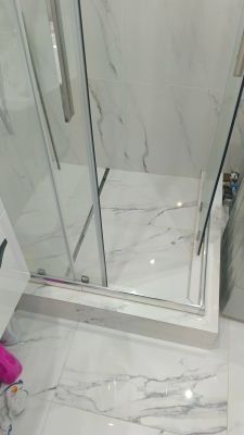 Герметизация стыков душевой кабины