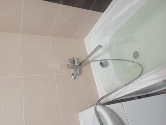 Установка смесителя (на готовые коммуникации)