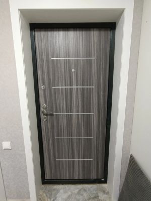 Оформление проёма добором и наличниками