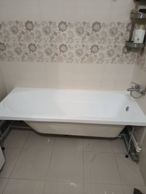 Установка акриловой/стальной ванны