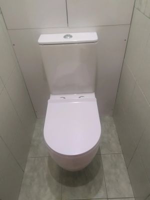 Установка напольного унитаза