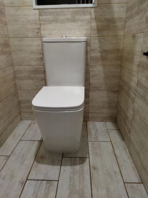 Установка напольного унитаза