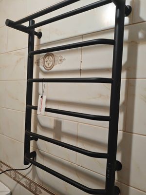 Монтаж электрического полотенцесушителя