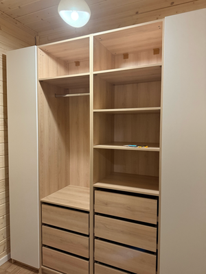 Сборка, установка и крепёж комода 4 ящика